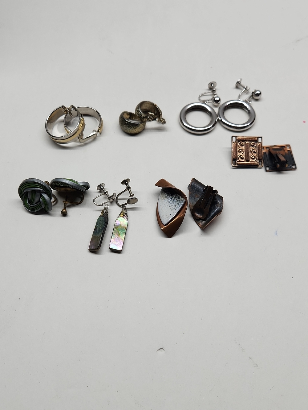 Mixed Bundle of Clip On Or Screw Back Earrings